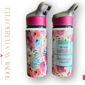 Loka 2026 Waterbottel 500ml - pienk