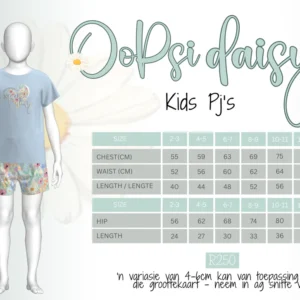 Oopsi Daisy Kids Pj's