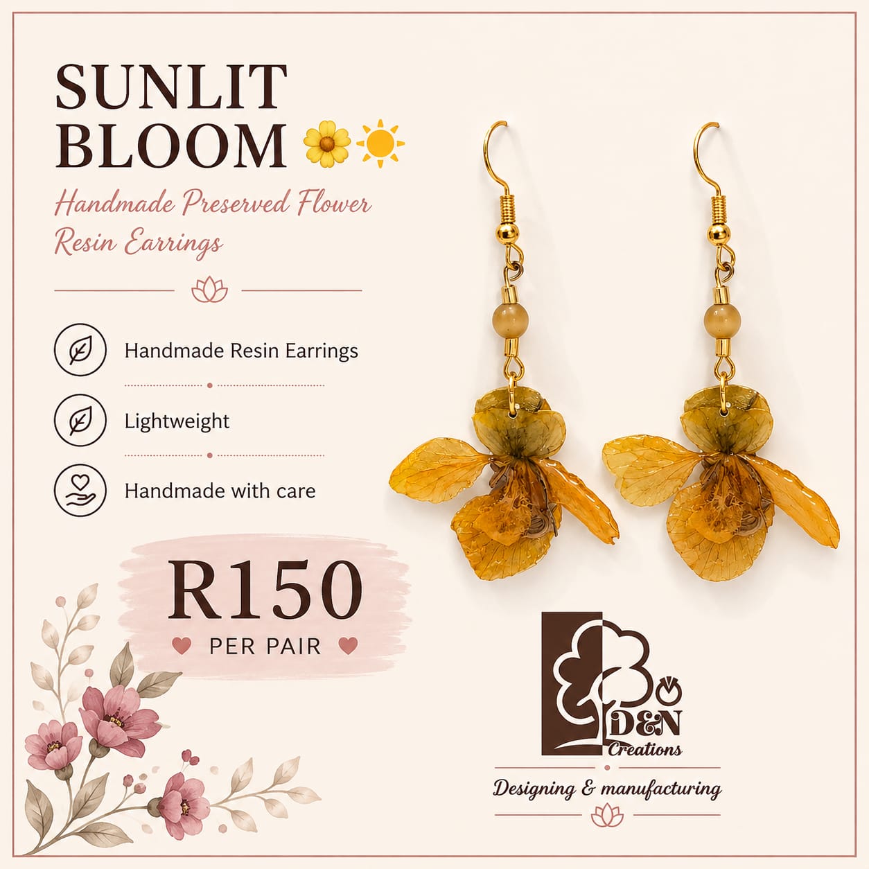 D&N Handmade Resin Earrings - Image 13