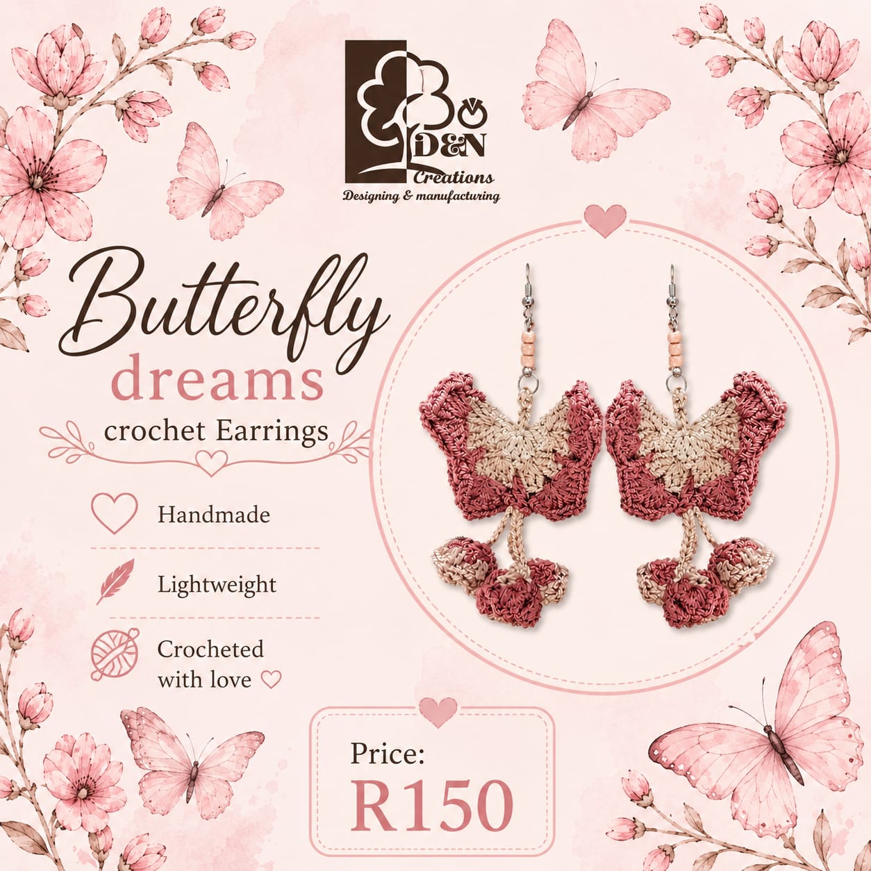 D & N Crochet Earrings - Image 3