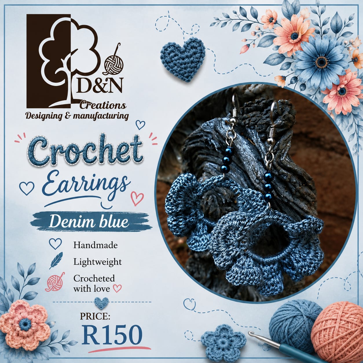 D & N Crochet Earrings - Image 4