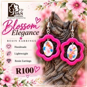 D&N Handmade Resin Earrings