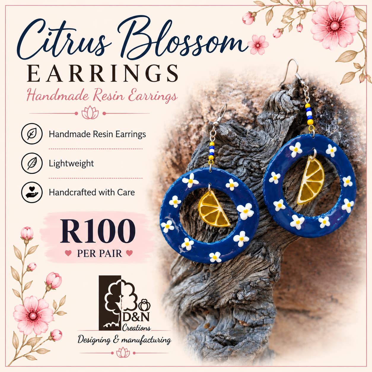 D&N Handmade Resin Earrings - Image 25