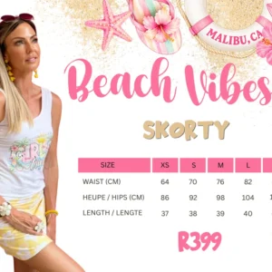 Beach Vibes Skorty