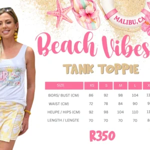 Beach Vibes Tank Toppie